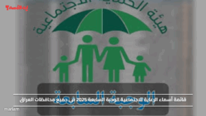 قائمة أسماء الرعاية الاجتماعية الوجبة السابعة 2025 في جميع محافظات العراق