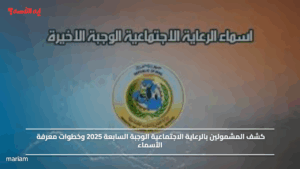 كشف المشمولين بالرعاية الاجتماعية الوجبة السابعة 2025 وخطوات معرفة الأسماء