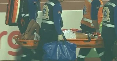 نقل دونجا لأحد المستشفيات بعد الإصابة فى الركبة أمام زيسكو الزامبى