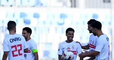 انطلاق مباراة الزمالك وزيسكو الزامبى فى افتتاح دور مجموعات الكونفدرالية