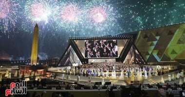 بألعاب نارية تاريخية.. أحمد عصام يكتب المشهد الأبرز في افتتاح المتحف الكبير.