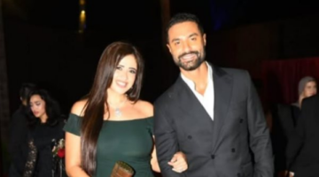 بفستان أسود قصير أبرز رشاقتها، ياسمين عبد العزيز تتصدر حديث