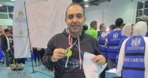 بين الخبر واللعبة.. بهاء نبيل يخطف ذهبية البلاي ستيشن في أولمبياد الصحفيين.