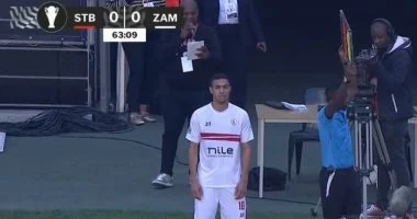 محمود جهاد يشارك مع الزمالك أمام زيسكو الزامبى بعد غياب 224 يوما