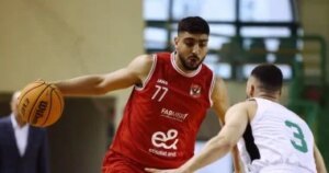 لاعبو الأهلى يطالبون بمراسم التتويج فى الدورى لكرة السلة