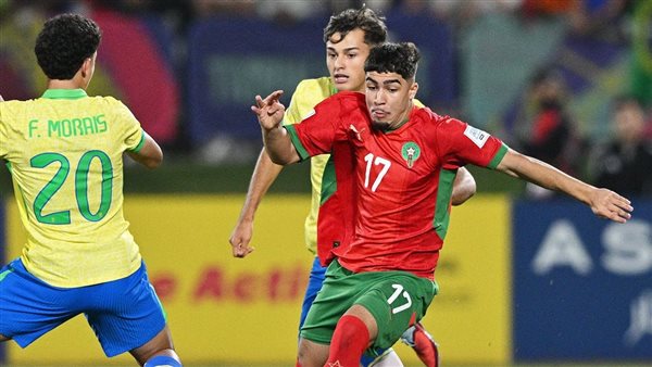 هدف قاتل يقود البرازيل لفوز مثير على المغرب في مونديال الناشئين 2025