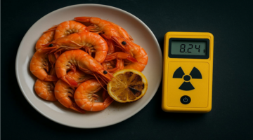 83 ألف كيس سحب كميات ضخمة من الجمبري بمواد مشعة