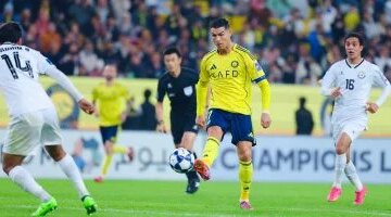 أهداف ضائعة النتيجة النهائية لمواجهة النصر والزوراء في دوري أبطال