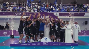 إنجاز تاريخي كيف تفوق نادي العلا على عمالقة الكرة الطائرة.webp