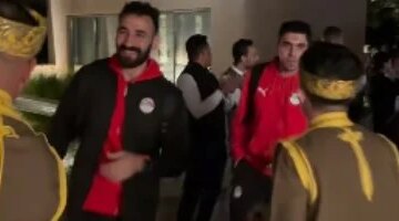 احتفال خاص بالمغرب فندق إقامة منتخب مصر يحيي انتصار الفراعنة
