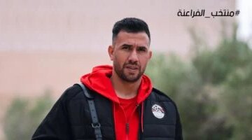 استعدادًا للمواجهة وصول حافلة منتخب مصر إلى ملعب مباراة جنوب