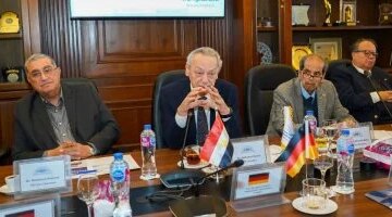 التعاون الاقتصادى بين رجال أعمال إسكندرية والسفير الألماني يبحث فرص