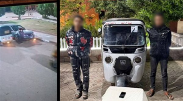 بفيديو واقعة أسوان الأمن يضبط سائق توك توك سرق هاتف