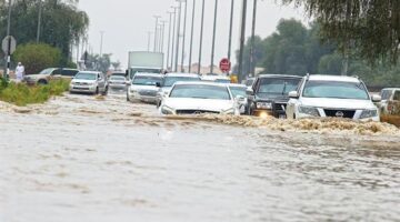 تأثير العواصف الممطرة في الإمارات والسعودية على طقس مصر خلال