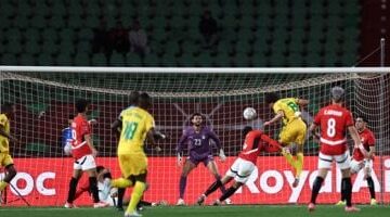 تأخر الفراعنة شباك منتخب مصر تستقبل الهدف الأول أمام زيمبابوي