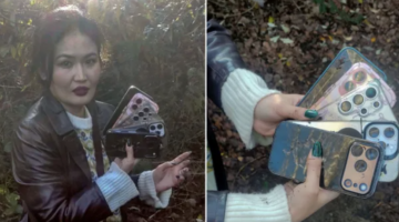 تتبع هاتف مسروق العثور على أجهزة مدفونة داخل حديقة في