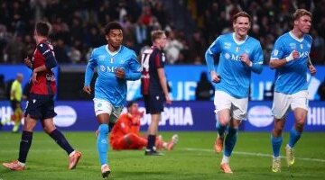 ثنائية نيريس تحسم اللقب نابولي يتوج بطلاً لكأس السوبر الإيطالي