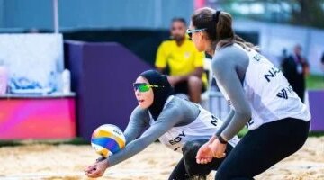 رقم قياسي منتخبات الكرة الطائرة الشاطئية تحصد 15 ميدالية خلال