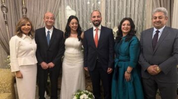 زواج استمر 26 عامًا حقيقة انفصال عمرو أديب ولميس الحديدي