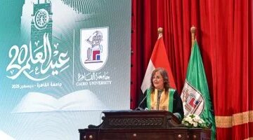 عيد العلم مستشار رئيس الجمهورية يثمن دور جامعة القاهرة في