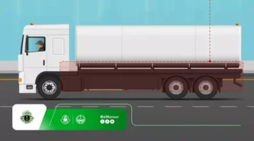 غرامة 2000 ريال المرور السعودي يحذر قائدي الشاحنات من مخالفة.webp