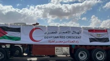 قافلة زاد العزة إمدادات طبية وغذائية واسعة تصل لأهالي غزة