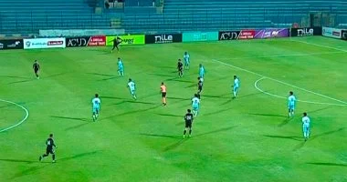 كأس عاصمة مصر: الجونة يتقدم على شباب بيراميدز بهدف في الشوط الأول
