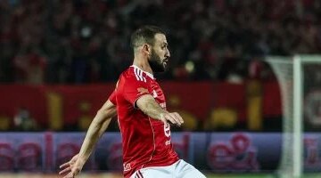 هدف عمر كمال الأهلي يتقدم على المصرية للاتصالات في مواجهة