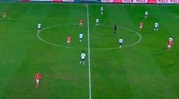 هدف مبكر الأهلي ينهي الشوط الأول متقدماً على المصرية للاتصالات