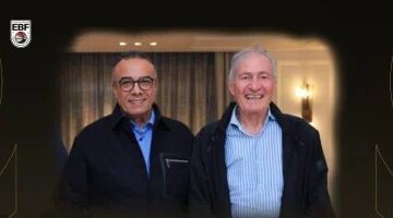 ولاية سابعة تاريخية اتحاد السلة يهنئ حسن مصطفى برئاسة الدولي