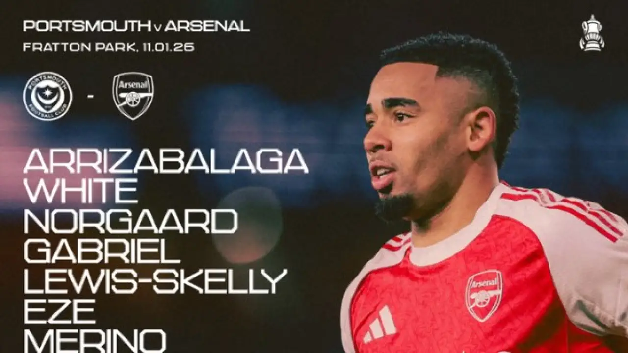 مفاجأة أرتيتا.. قرار جريء في تشكيل أرسنال يربك حسابات بورتسموث قبل صدام الكأس