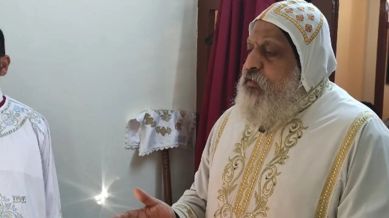 الأنبا ميخائيل في حلوان.. قرار كنسي يجمع مرتلي الإيبارشية في مشهد مهيب
