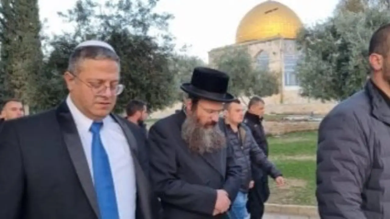 اقتحام المسجد الأقصى.. تحرك بن غفير في القدس يشعل موجة غضب عارمة