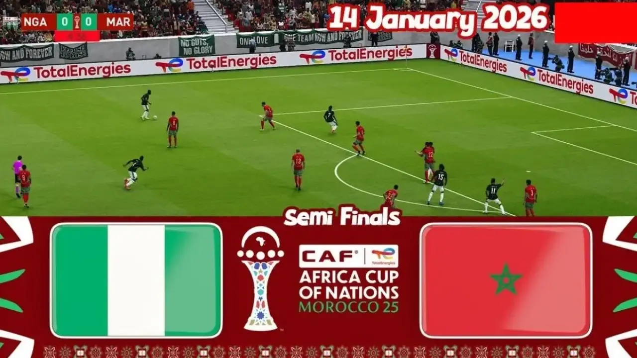 صدام العمالقة.. المغرب ونيجيريا في مواجهة نارية تحبس الأنفاس بنصف نهائي أمم أفريقيا