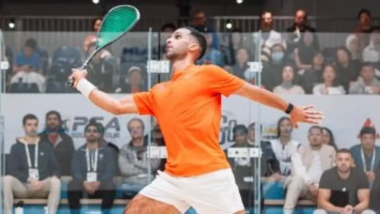 6 أبطال مصريين.. صراع شرس في موتور سيتي يحسم زعامة الإسكواش العالمي