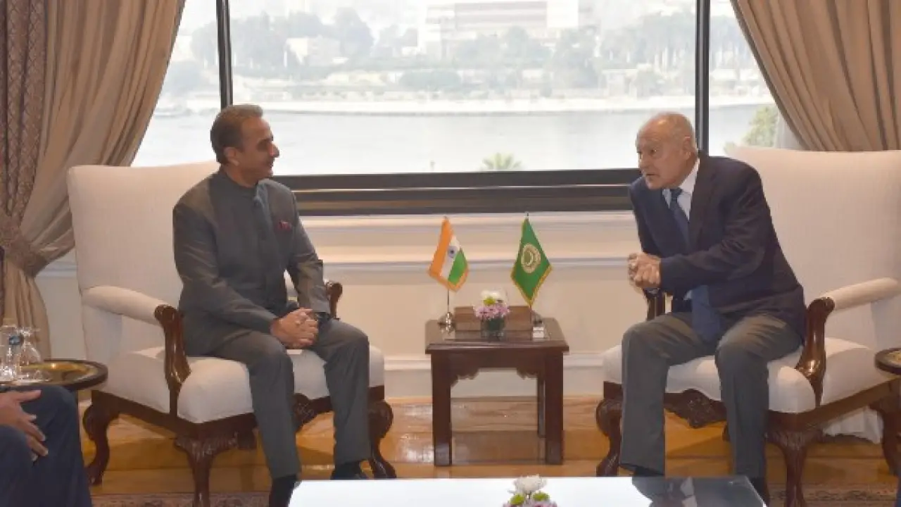 خطة سلام غزة.. أبو الغيط يحسم مع وزير خارجية الهند مصير التحركات المقبلة