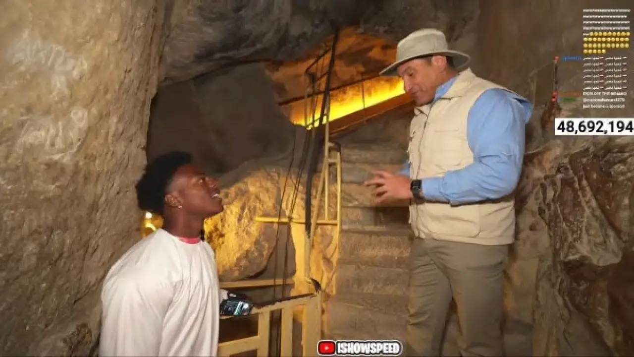 اليوتيوبر سبيد في الجيزة.. حلم الأهرامات يتحول إلى مشهد يربك الملايين بقلب القاهرة