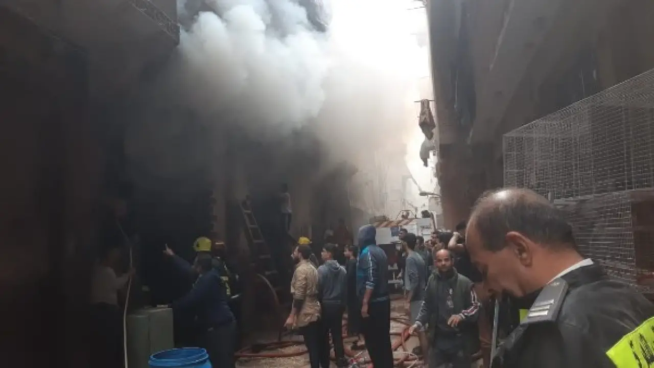 فاجعة بالقليوبية.. النيران تلتهم عقاراً سكنياً وتترك السكان في صدمة أمام المشهد