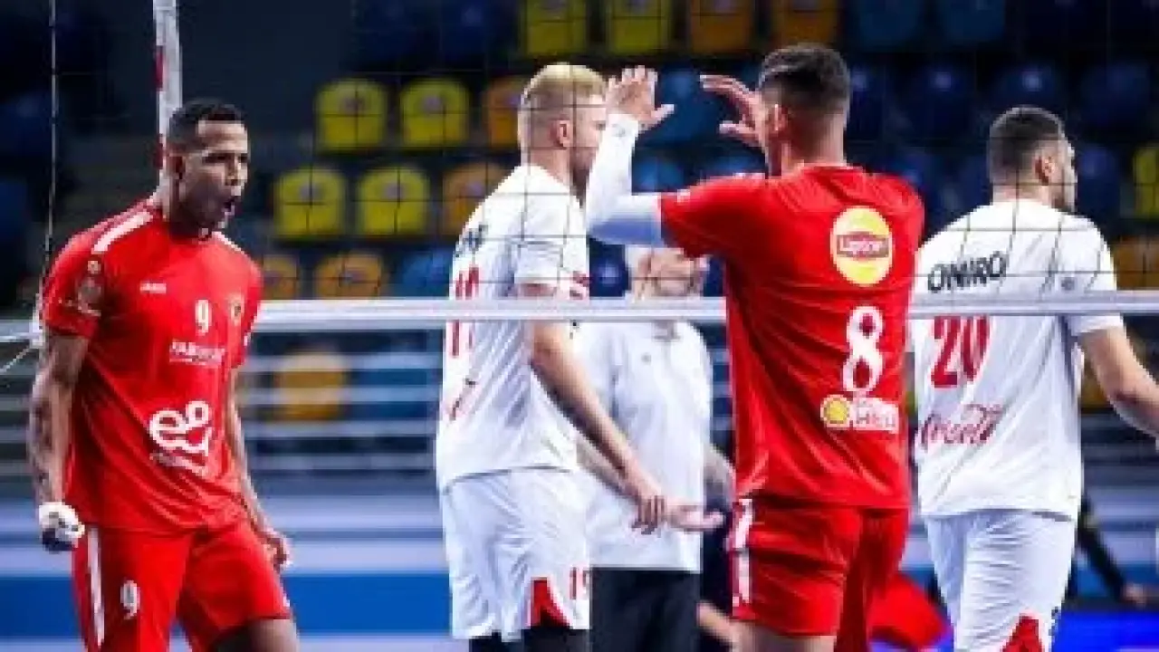 الأهلى يهزم الزمالك 3-1 ويتوج بالسوبر المحلى للكرة الطائرة