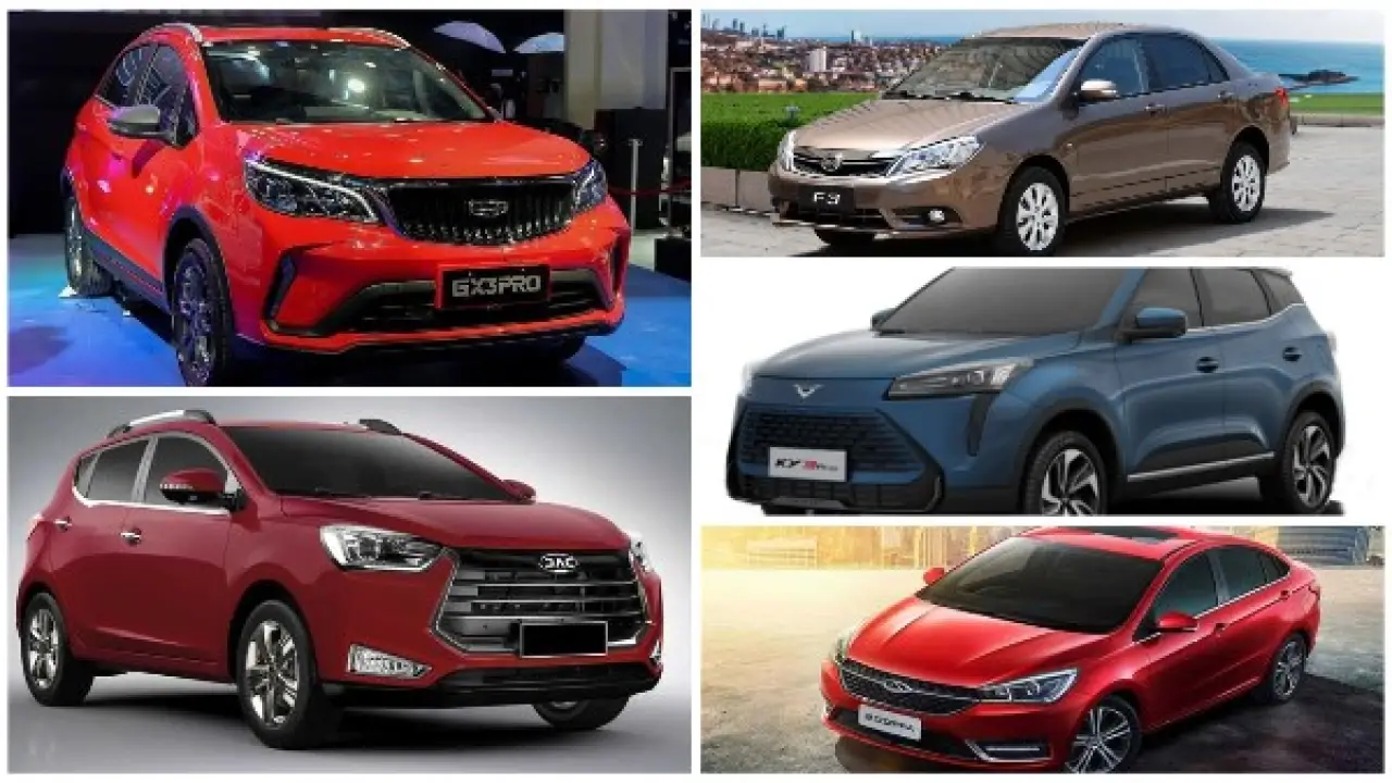 تبدأ من 650 ألف جنيه.. أرخص 5 سيارات زيرو صيني في مصر