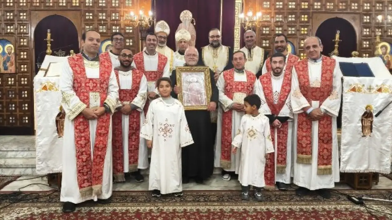 كاتدرائية القديس أنطونيوس الكبير بالفجالة تحتفل بعيد شفيعها