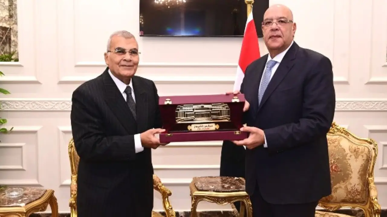 للتهنئة وتنسيق التعاون.. المستشار هشام بدوي يستقبل رئيس ووكيلي مجلس الشيوخ