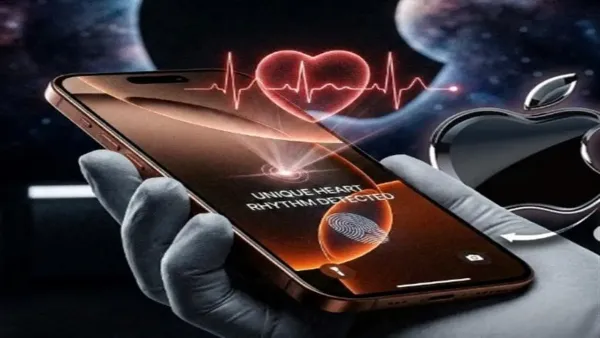 آبل تطور تقنية فتح الآيفون عبر نبضات القلب بدلاً من البصمة أو التعرف على الوجه