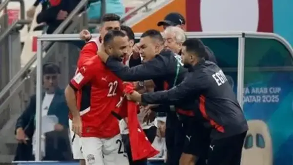 أفشة يعزز سجل مصر في كأس العرب بهدفه الأول بالنسخة الثانية على التوالي