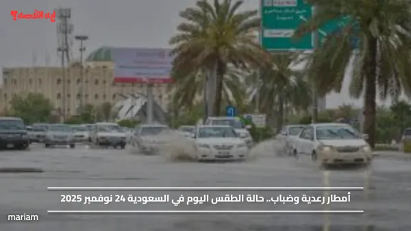 أمطار رعدية وضباب.. حالة الطقس اليوم في السعودية 24 نوفمبر 2025