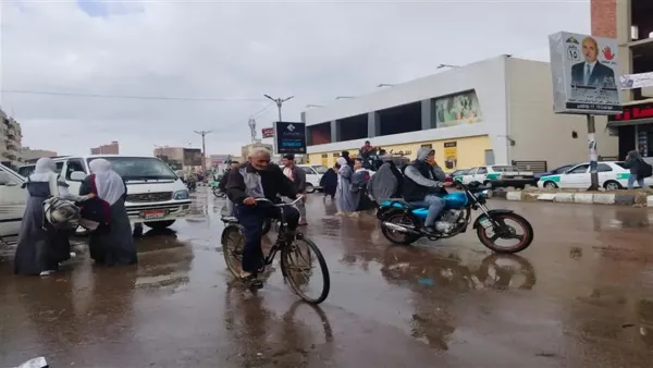 أمطار غزيرة تضرب الفيوم وتكشف تحديات الصرف الصحي في شتاء 2025