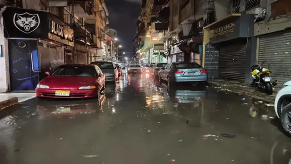 أمطار غزيرة ومخاطر البرق والرعد تهدد مناطق الجيزة بينها الدقي والعجوزة