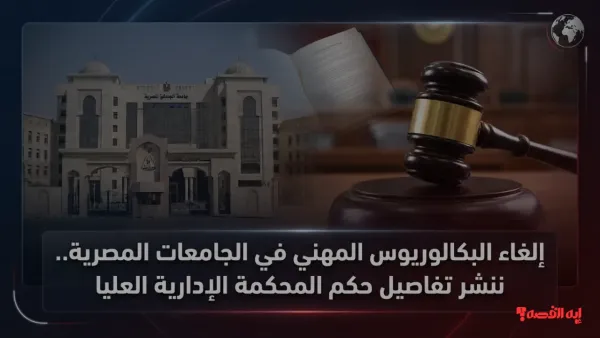 إلغاء البكالوريوس المهني في الجامعات المصرية.. ننشر تفاصيل حكم المحكمة الإدارية العليا