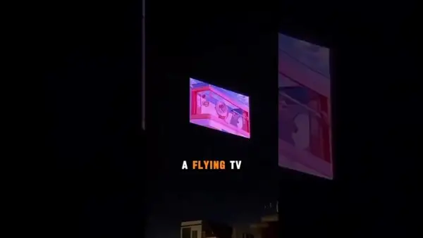 ابتكار صيني مذهل.. شاشة طائرة تجمع بين الذكاء الاصطناعي وتقنيات الدرون المتطورة