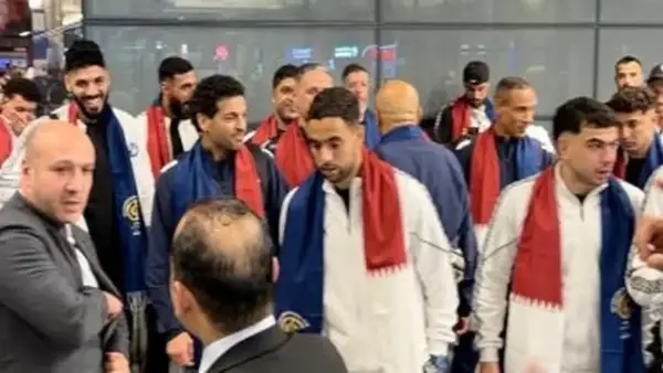 استقبال بعثة بيراميدز في قطر استعدادًا لمنافسات كأس إنتركونتيننتال